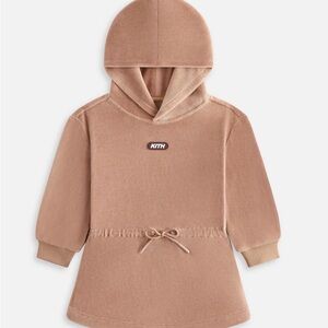 Kith Kids Beige Hooded Dress